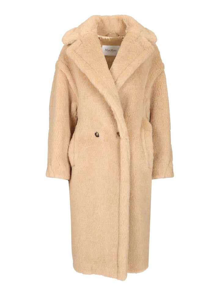 Max Mara Teddy Bear Icon Coat Coats - Bianco | c9ce2b895ade59faa3dc9a1738284faf33e9e97e