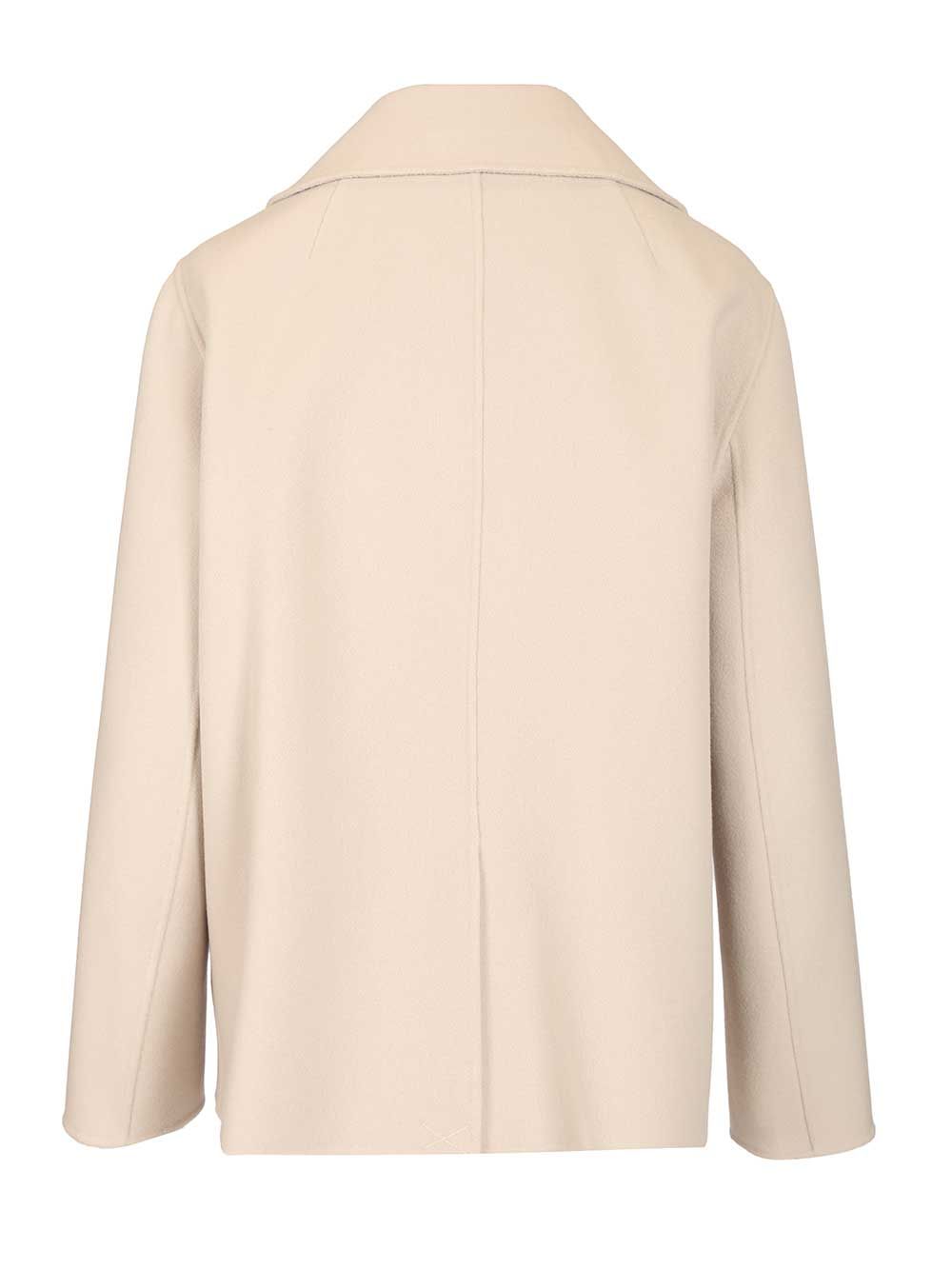 'S Max Mara Margot Double Breasted Wool Jacket Gold Buttons Giacche - Beige | 727ae23b9174a39cec4c80e9ec7b9fc857a81812