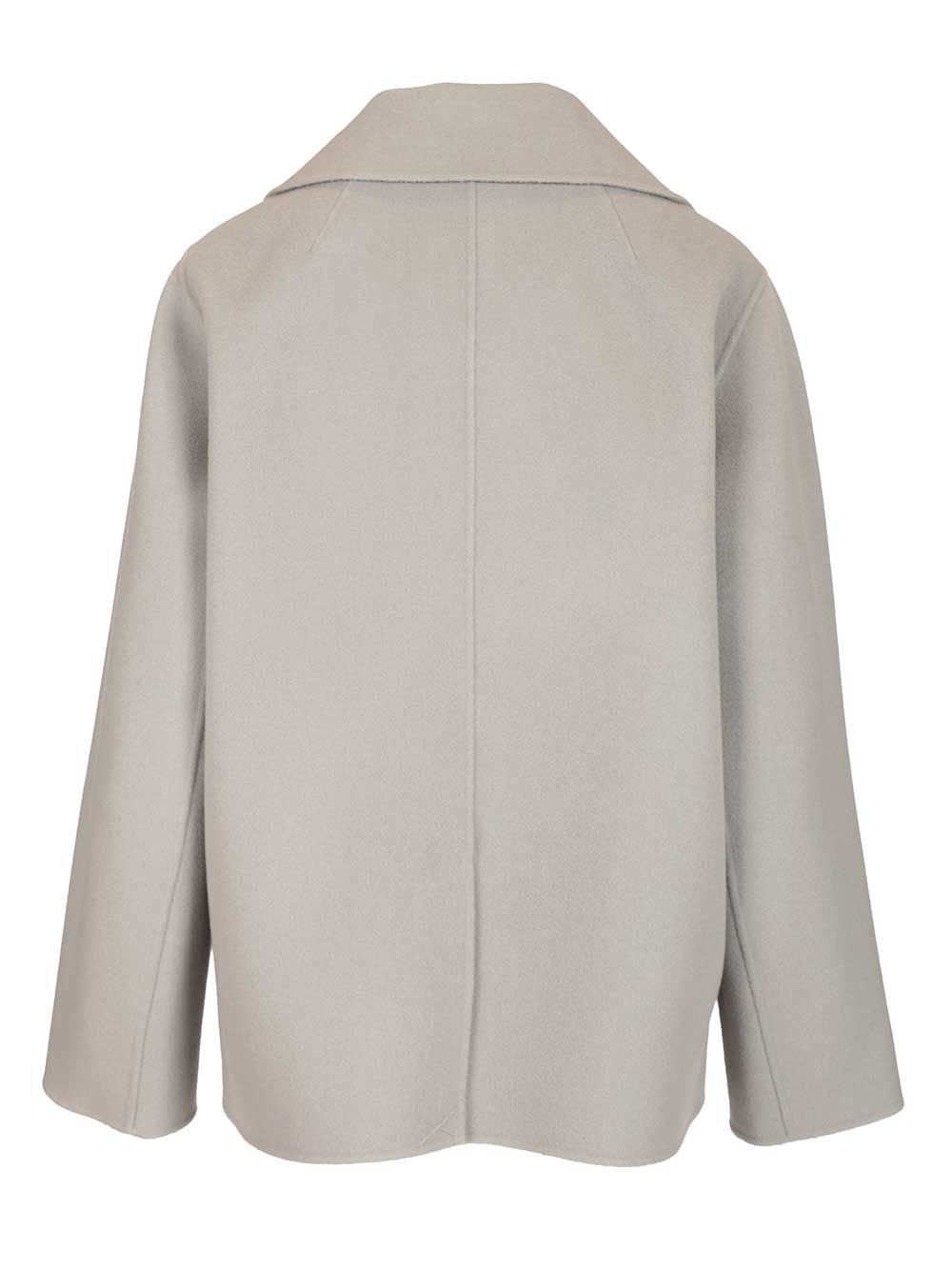 'S Max Mara Margot Wool Drap Jacket Giacche - Light blue | 5e0c2d907aff282c0ea4ec4b8861d5c3bc7cb5e9