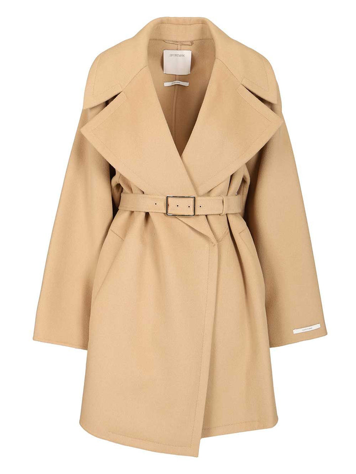 Sportmax Spxpagine  Coat Coats - Beige | 2a512e895a52e3905898346ecde6bbc7530cdb67