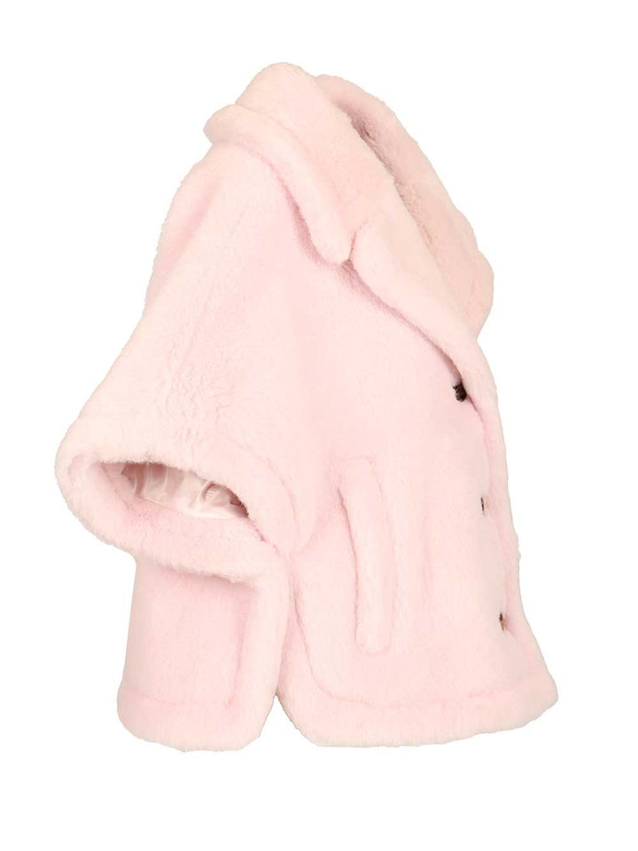 Max Mara Teddy Cape Coats - Rose | 2f91351d2fae176c4ffec7c5fe3646005af959c3