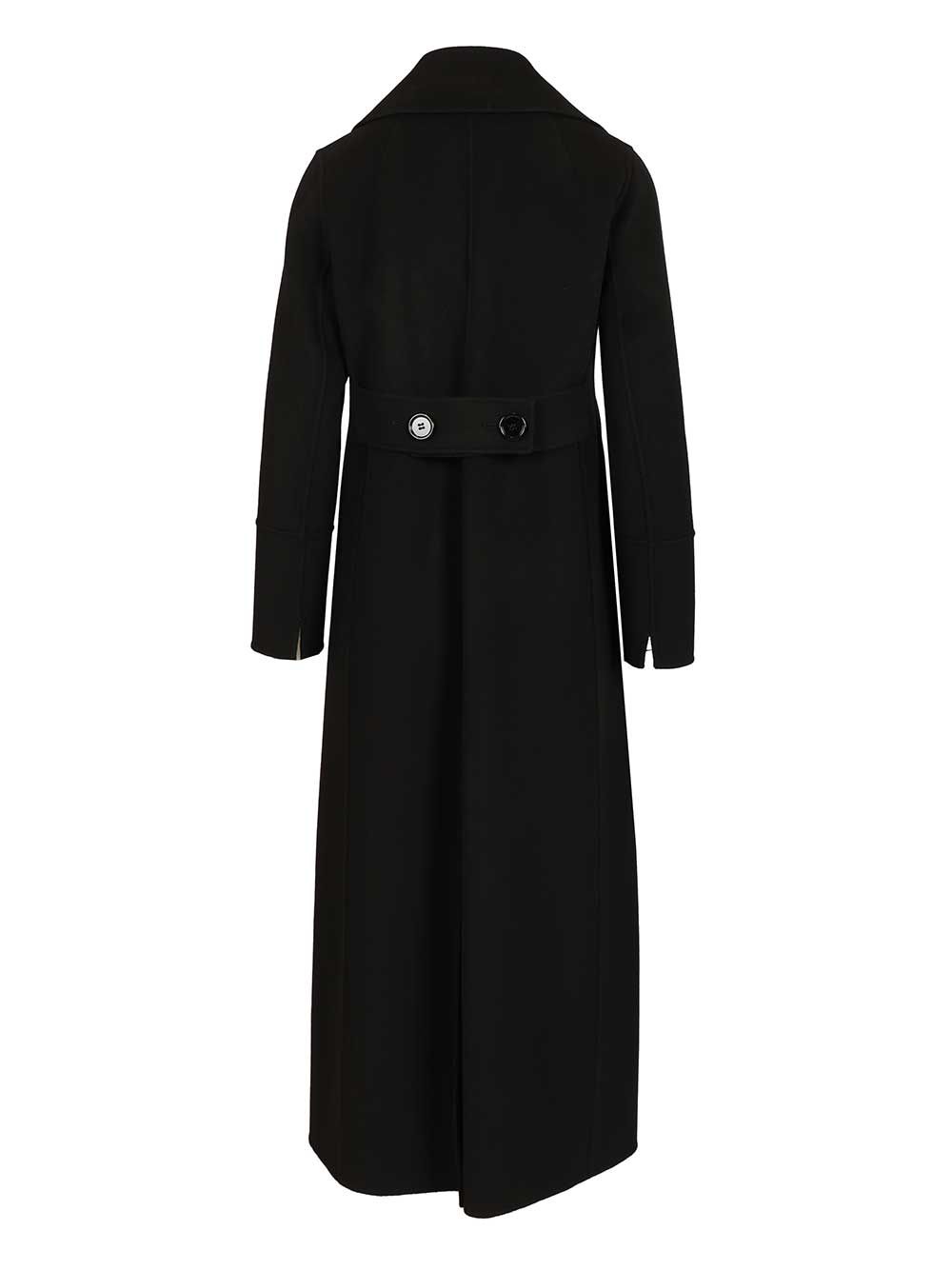 'S Max Mara Custodi Coats - Nero | 17279f4cd1bebefa24b8a3d8a05f3f566d4eb456