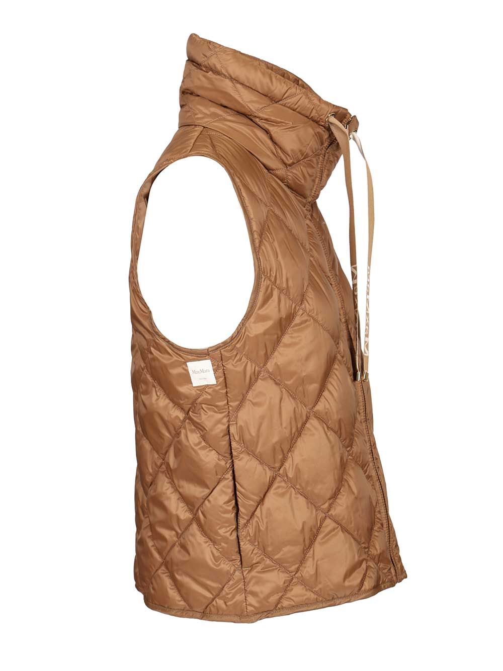 Max Mara The Cube Nylon Canvas Vest Coats - Beige | fb2aa36db7be3f41251e3a110c786051888e5ee5