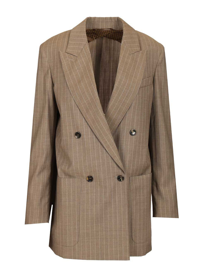 Max Mara Oversized Blazer Giacche - Marrone | ccbd5d3638ffe721cd0c025c46fdbb6359aeb898