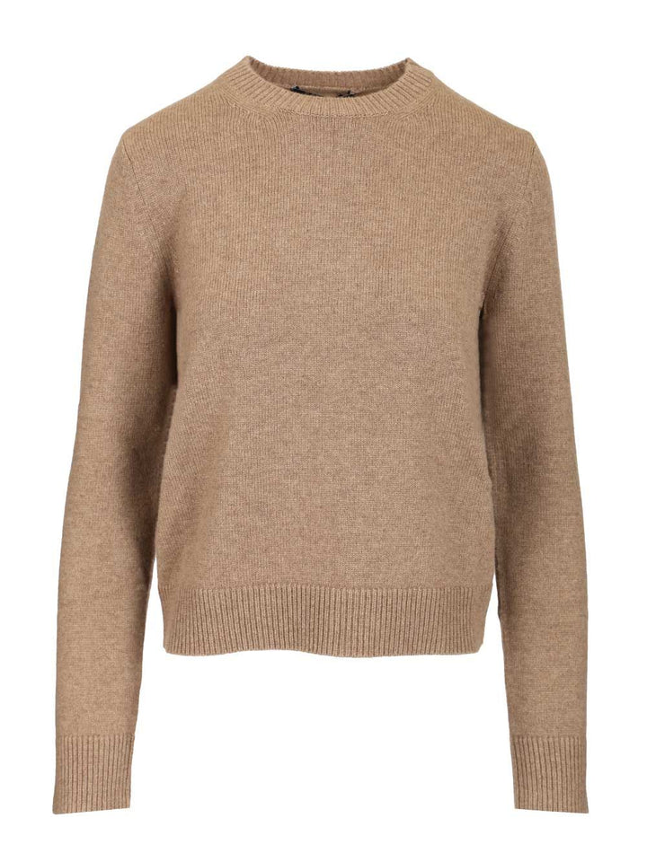 'S Max Mara Fresia Sweater In Wool And Cashmere Knitwear - Beige | 2e87fbc82a82babc5ba2ec8e0ffaa2b8c9f44af0