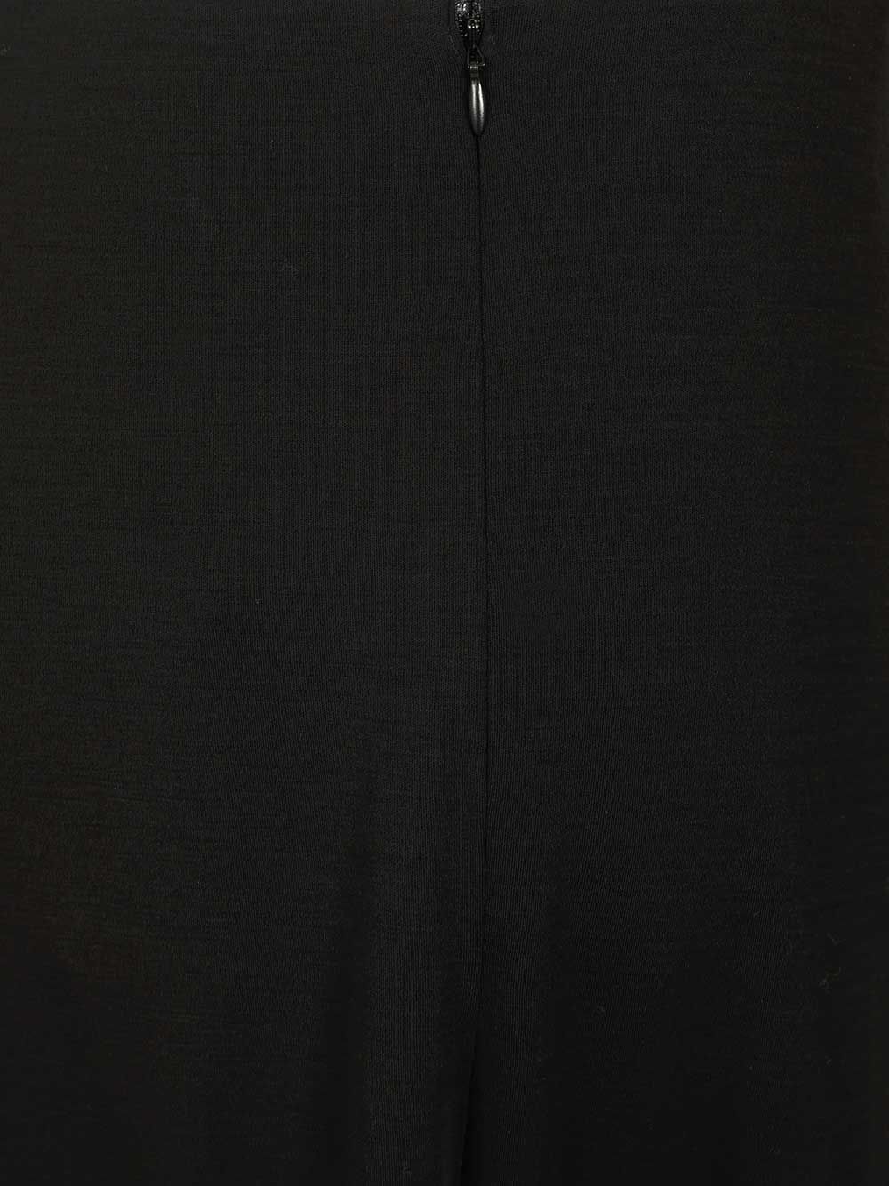 Max Mara Stilla Wool Interlock Long Skirt Gonne - Nero | 038b01fdc8a24a0ddc4f9c8244dc5330ab904179