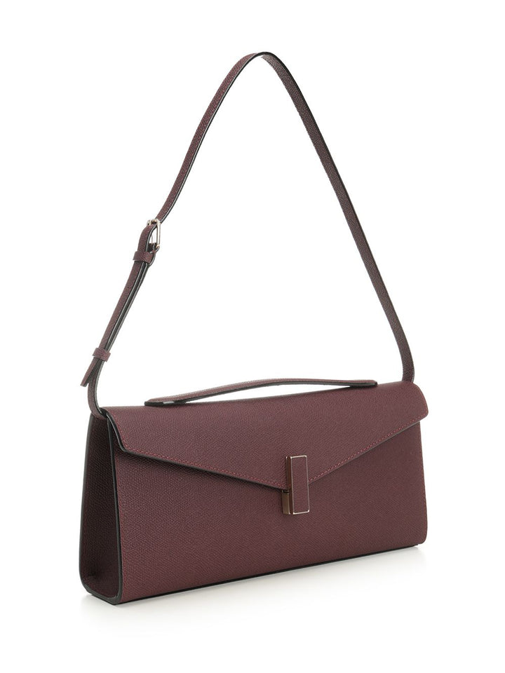 Valextra Iside Clutch With Handle And Strap Clutches - Bordeaux | b276ad2678c42b089e107aae5bc27343205e378e