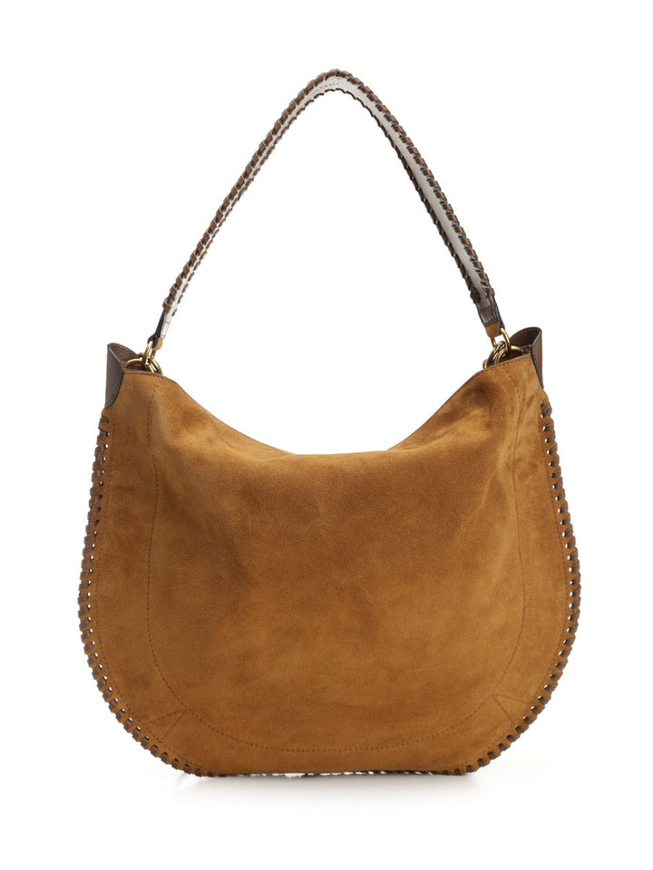 Isabel Marant Oskan Soft Folk-Gz Shoulder Bags - Marrone | 14a60b9b8c3b8cf399929a23e4ded6ec2c4be221
