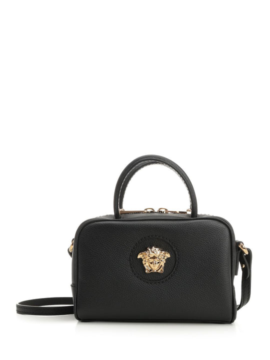 Top Handle Vitello Handbags Nero