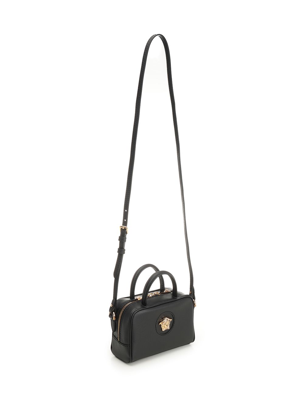 Versace Top Handle Vitello Handbags - Nero | 2f6372a97499fdcfc36b9eaa9658b714966795b5