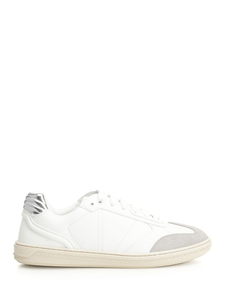Versace Greca Court Sneakers - Bianco | 6c9aa3ab467e8727929647df49fa2d59eb9801c1