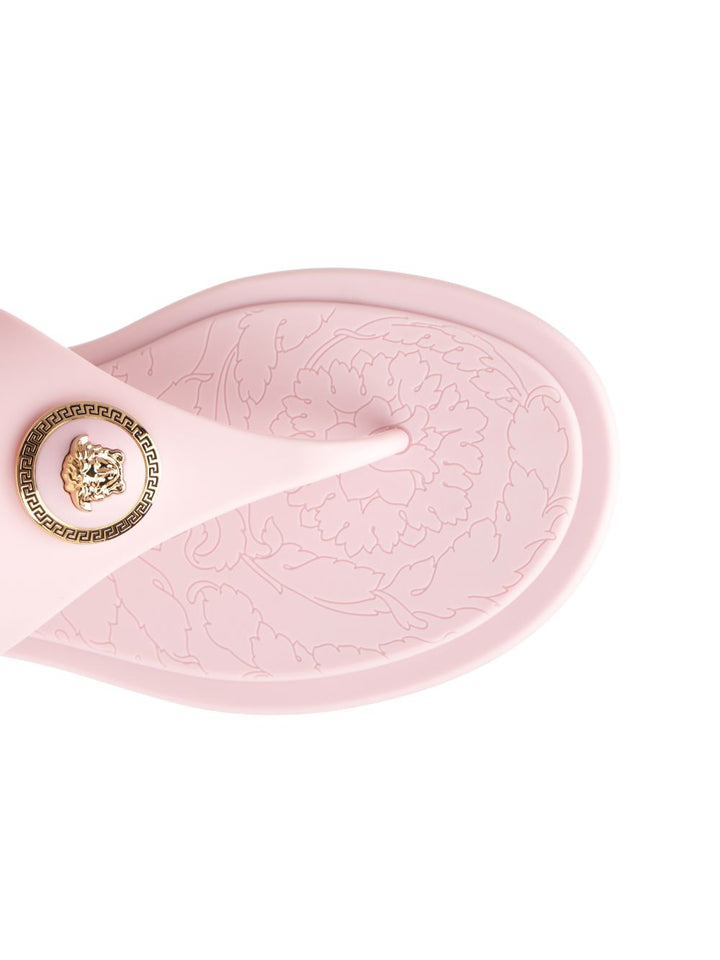 Versace Rubber Slides Sandali - Rose | 1c9f7f830b9b419ec50648b8a148fb83a4ea13b5