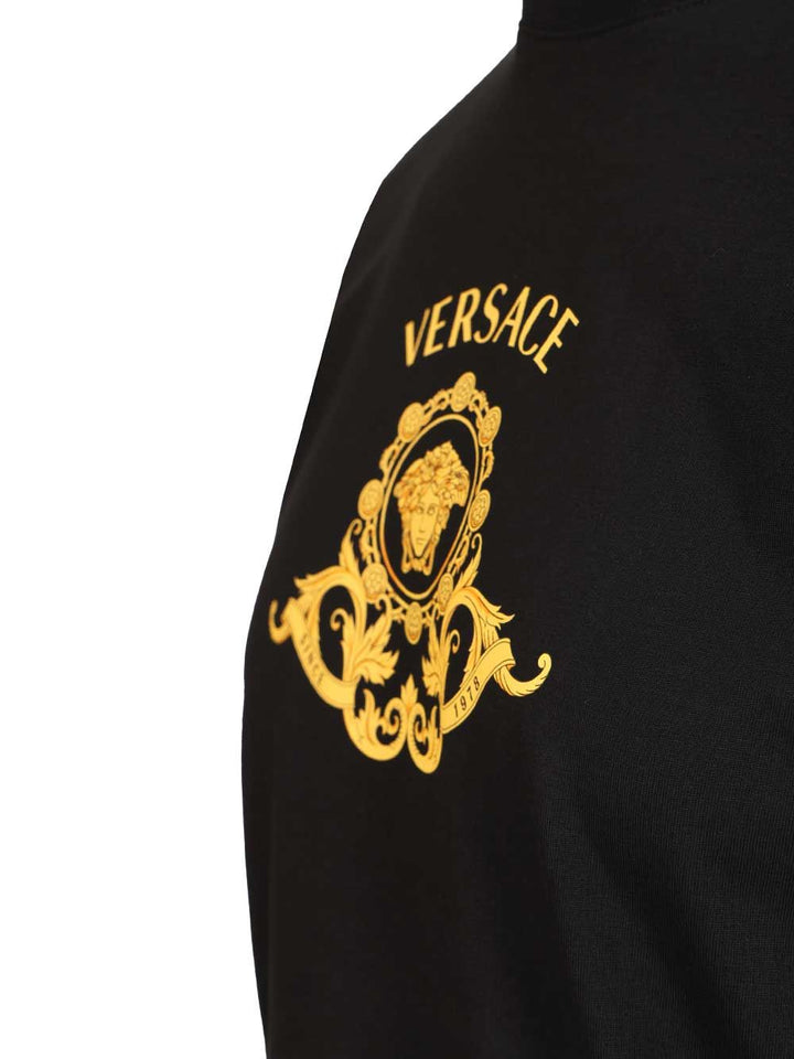 Versace Cotton T-Shirt - Nero | 54bf1701f7160864d66a190dde35ba0fa4409d1e