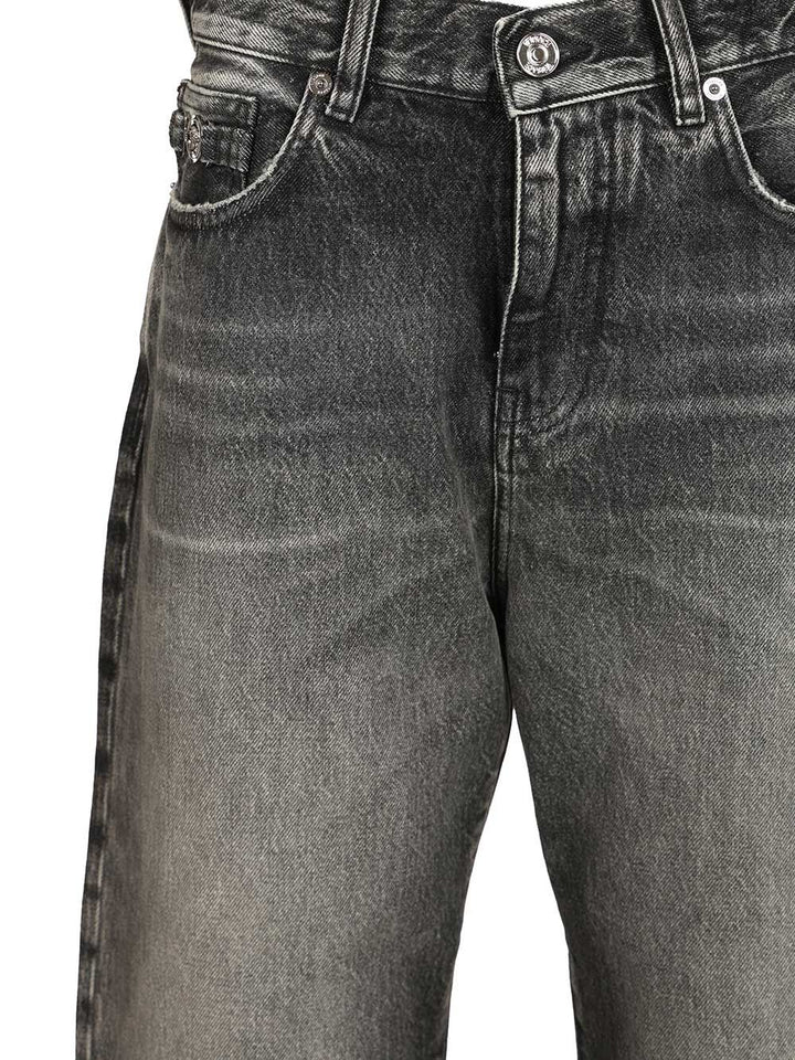 Versace Pant Denim Denim Stone Wash Medium Grey Jeans - Grey | 5c54a126d838cc6931a28f023926047d86981bc1