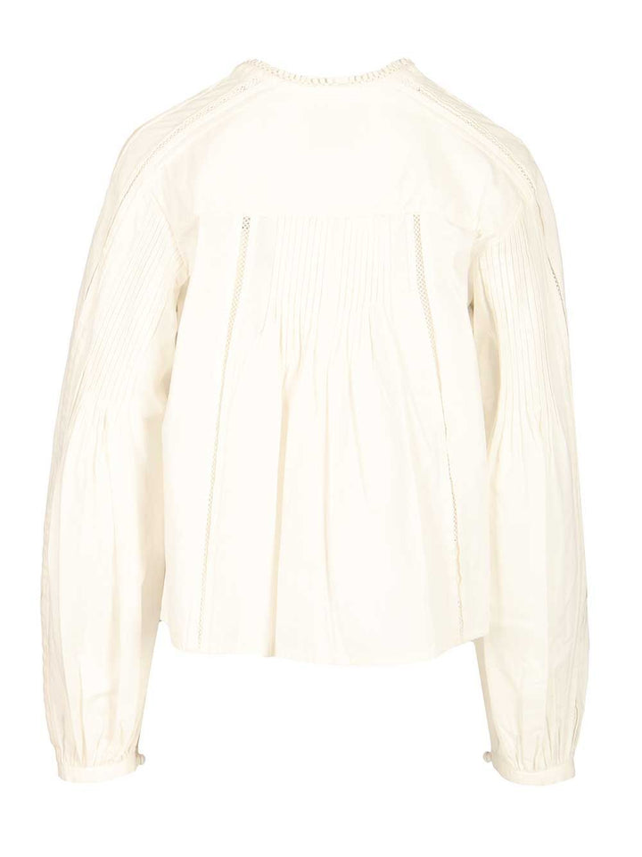 Isabel Marant Cubraly Shirts - Bianco | 2447470db8be4826e6c0496fffa73e2c69c0008d