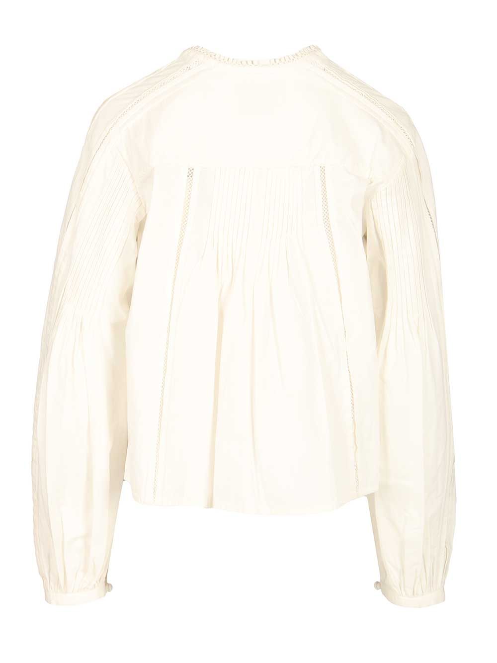 Isabel Marant Cubraly Shirts - Bianco | 2447470db8be4826e6c0496fffa73e2c69c0008d