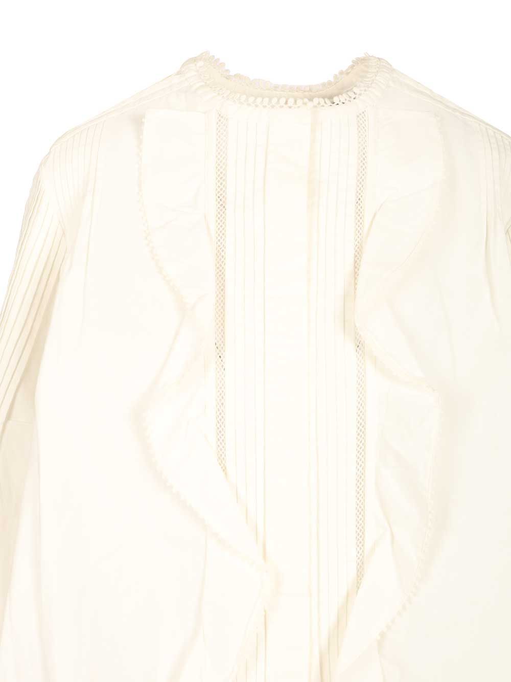 Isabel Marant Cubraly Shirts - Bianco | 7a878c85a4acbdc3b0e977d22bc6f2ca74ae6633
