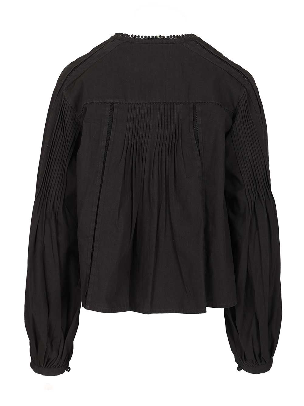 Isabel Marant Cubraly Shirts - Nero | 7b733856abfefed27dd86b9eeba004bf213b49fc