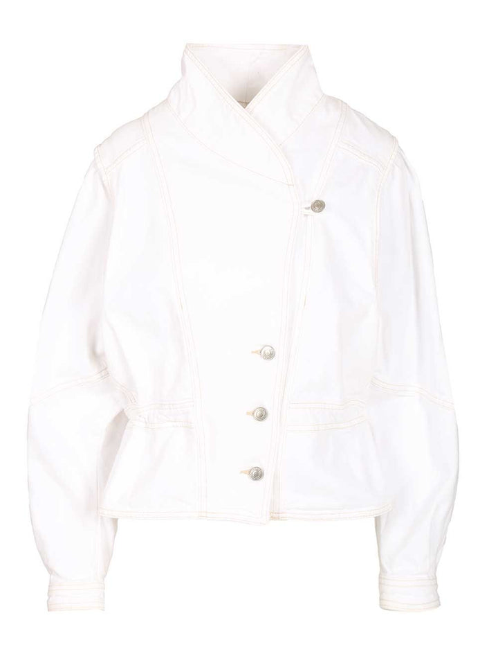 Isabel Marant Denim Jacket Giacche - Bianco | 44fac8e6a95a2178e40170e9721b8582d6fa7818