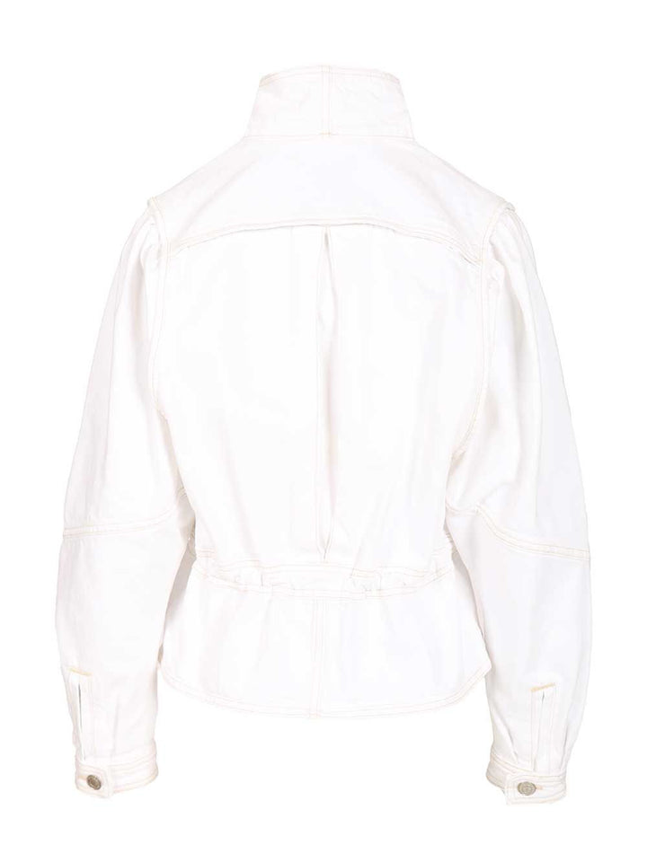 Isabel Marant Denim Jacket Giacche - Bianco | 22f397f5a7f71cae2fbf85b74e500f3802f3ffaa