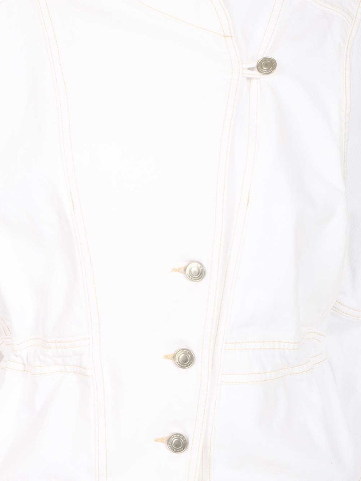 Isabel Marant Denim Jacket Giacche - Bianco | 8df62a622ca47ffbbd93e433cd5f44b86f563042