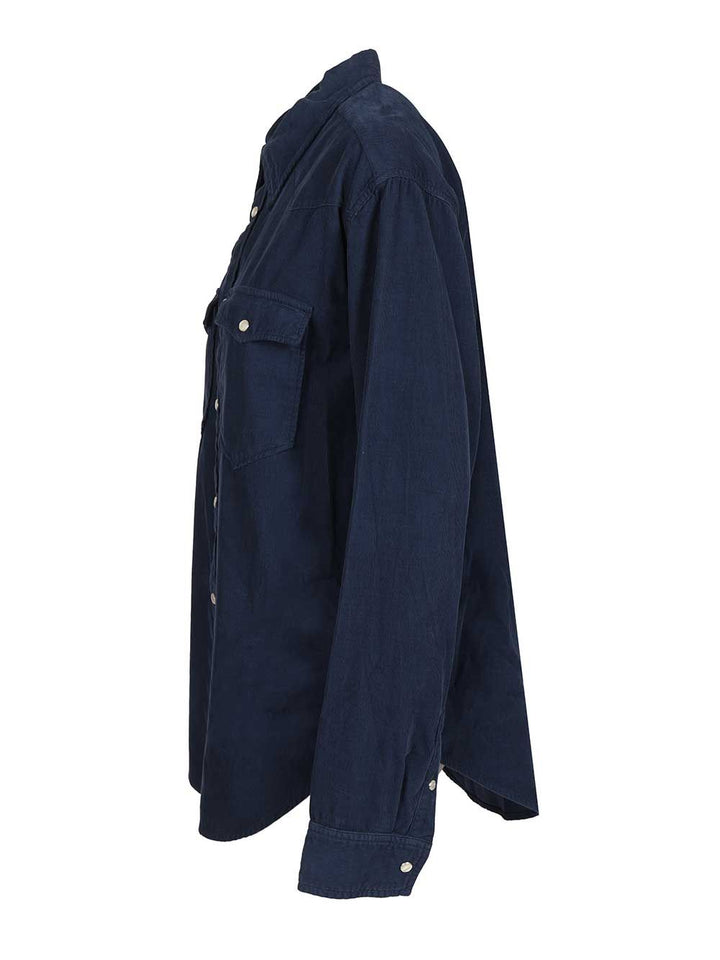 Marant Vasco-Gb Shirts - Blu | c43777ca5305e1172a8536e6a8f3243d79a90d15