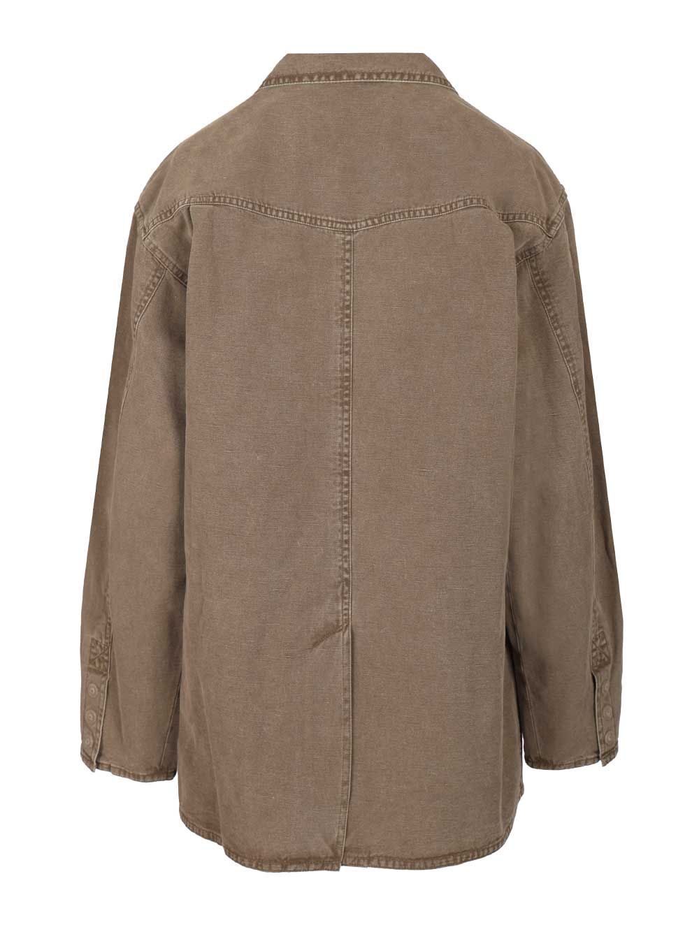 Marant Etoile Nevala Giacche - Marrone | daf25e5bc8f5355414620e004983dec18d3ac20f