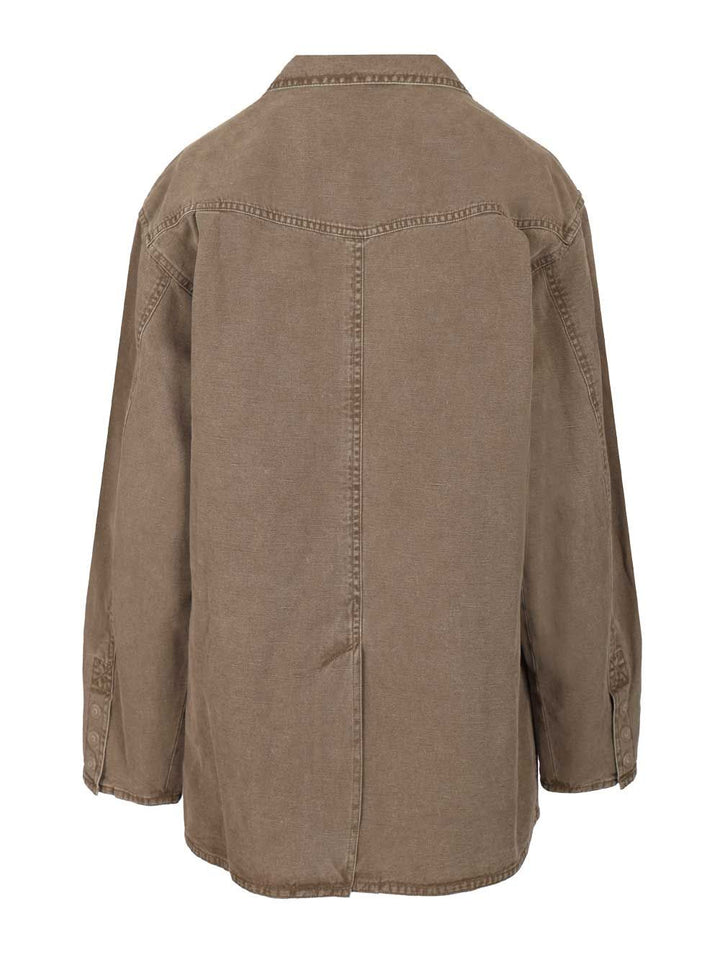 Marant Etoile Nevala Giacche - Marrone | daf25e5bc8f5355414620e004983dec18d3ac20f