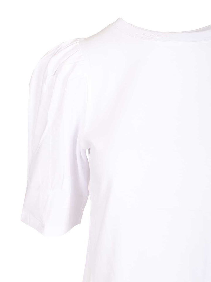 Isabel Marant Puffed Sleeve T-Shirt - Bianco | 0602a37eac630d73873924ff5587cd2620068dbb