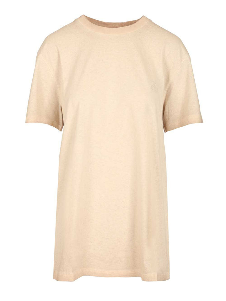 Marant Honoré T-Shirt - Beige | 91509e0000b34d936de0106f8e8627d3579fb126