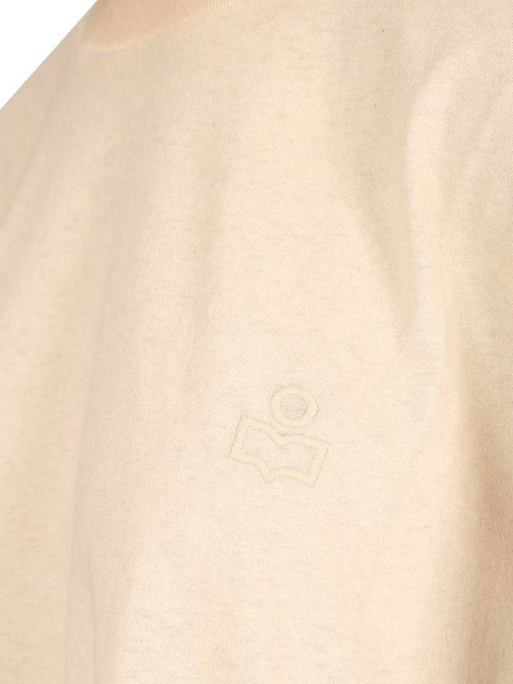 Marant Honoré T-Shirt - Beige | 0c1407ac2009bec48b795a32a4ce17b0856bbb2a