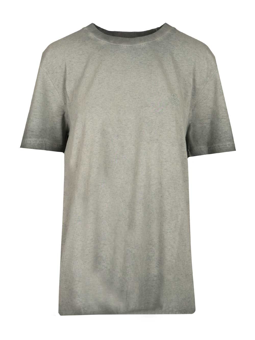 Marant Honoré T-Shirt - Verde | cbfffc59ac0a78fc98a32d6ad4ad3b04d6477fc3