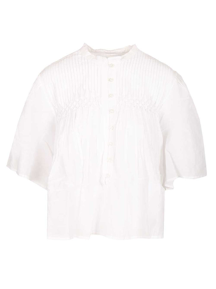 Marant Etoile Destiny Top - Bianco | 3962a828daeddbd44412d63e6706f48906ea14b6