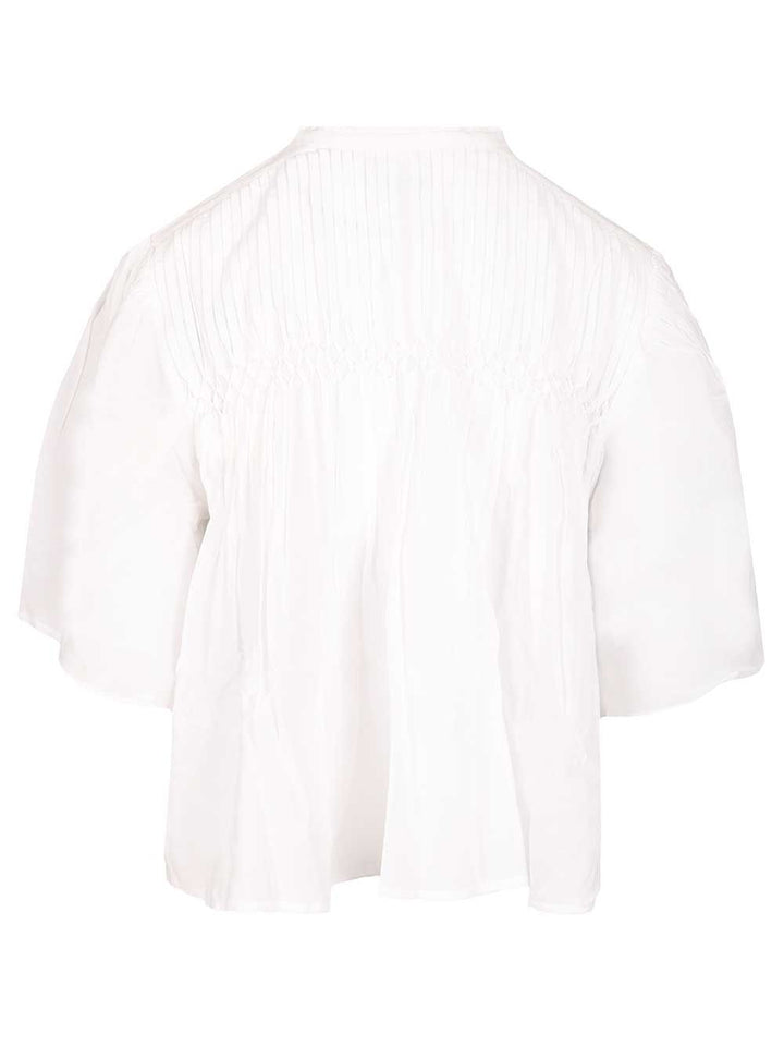 Marant Etoile Destiny-Gz Top - Bianco | d8705410026e0555e98b5e4d72edb5992c3f30eb
