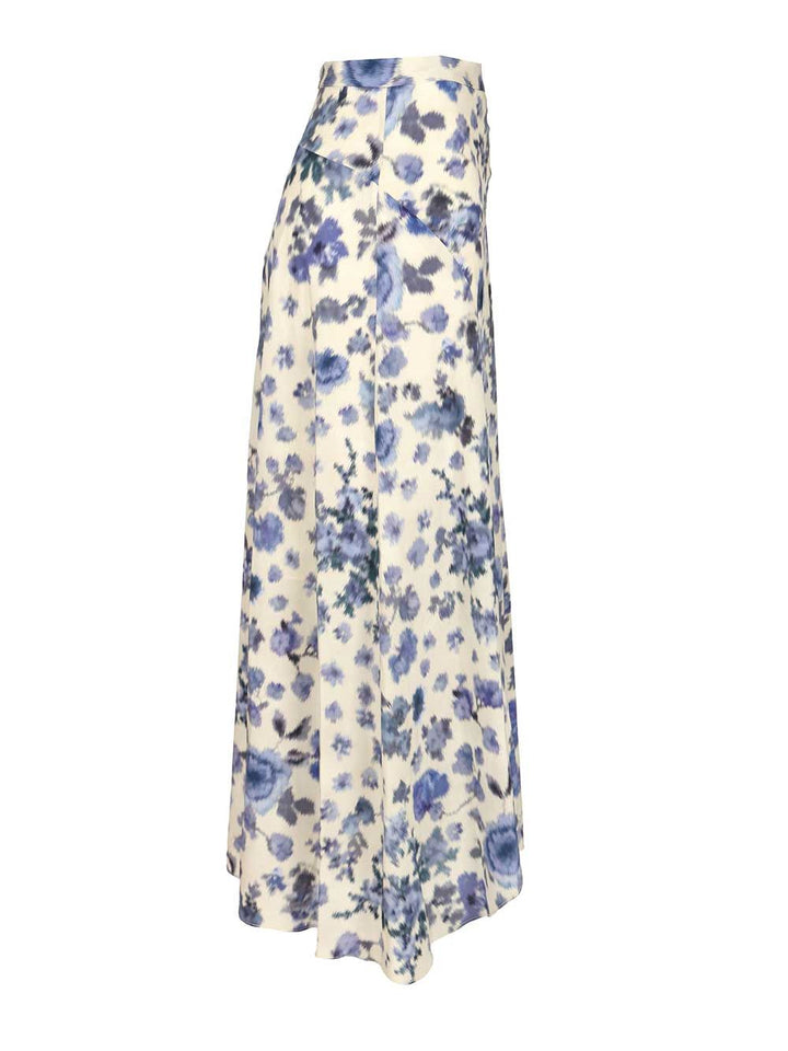 Isabel Marant Printed Long Skirt Gonne - Blu | 661dd2c931e22b07b2162c056db95ed20e53acfb
