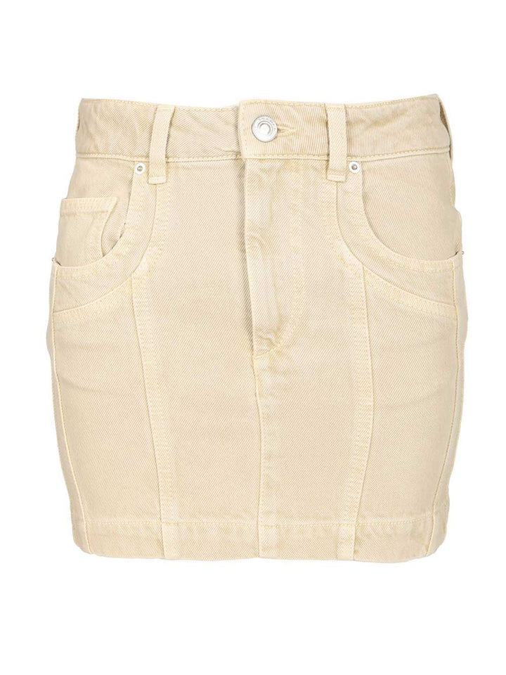 Marant Etoile Juana-Ga Gonne - Beige | b683e09d479e74ebb5c50ae73bcdc8e3fefc8252