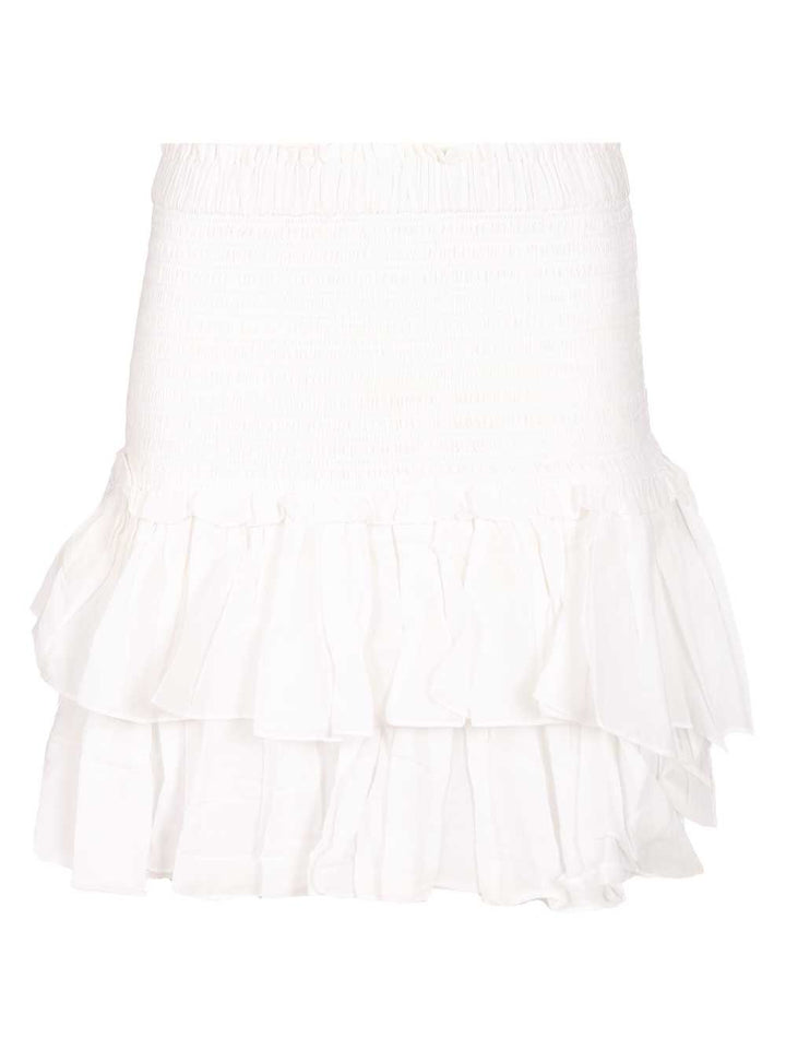 Marant Etoile Naomi Gonne - Bianco | 6da6c93472ffe654d560d9b4880f2262d1edefc9