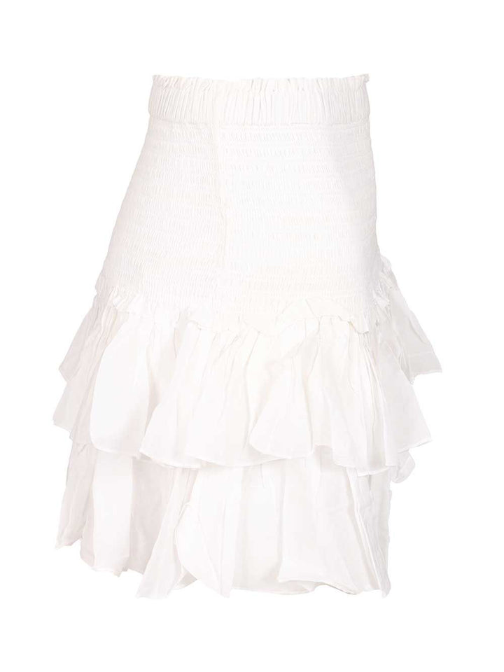 Marant Etoile Naomi Gonne - Bianco | fb5571054e0d45e553d6cc321f7146c35f5adfac