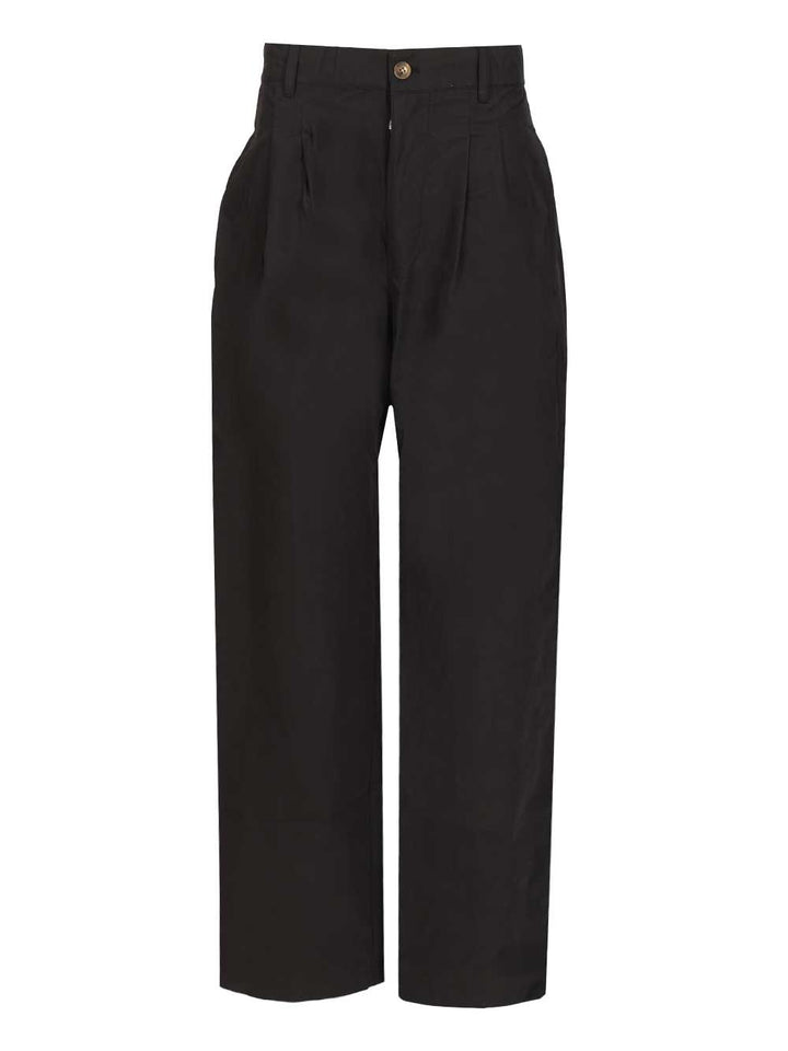 Marant Yostin Trousers - Nero | 75979205e6f5ddb48016cce56f3f56b37ffc3a96