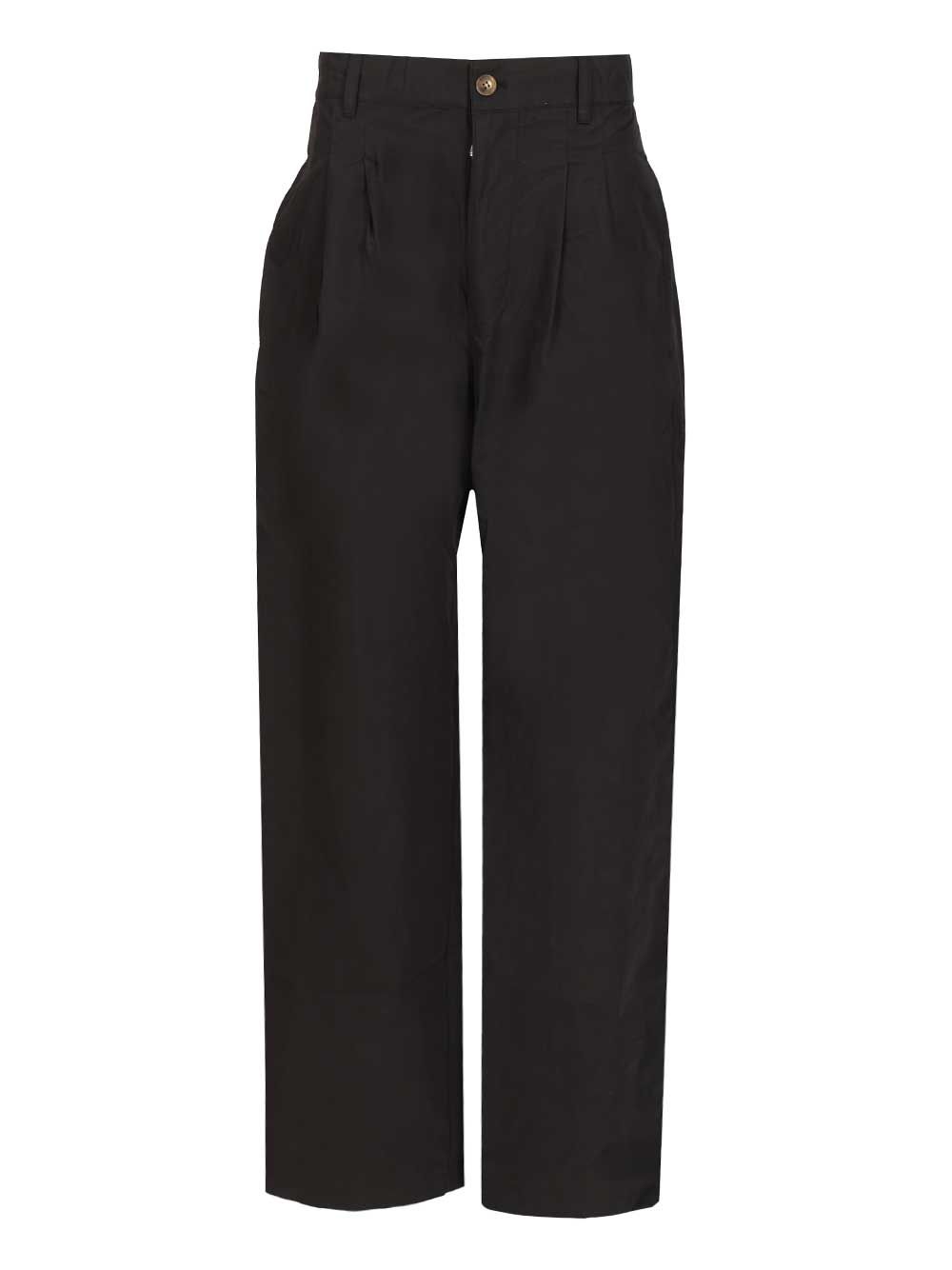 Marant Yostin-Gb Trousers - Nero | 75979205e6f5ddb48016cce56f3f56b37ffc3a96