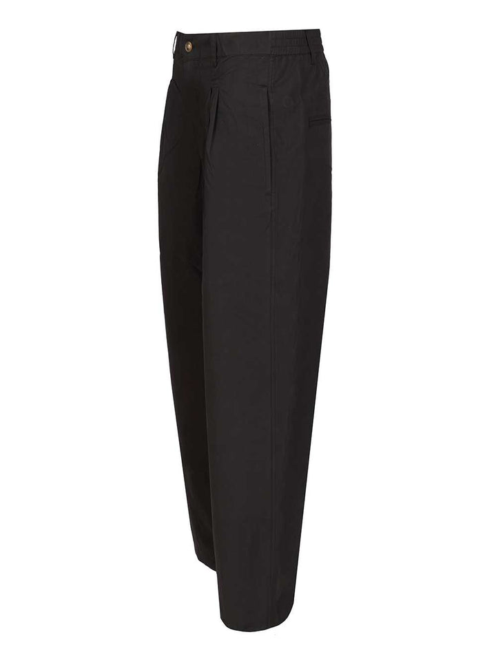 Marant Yostin-Gb Trousers - Nero | 70c3cfed9ffa1464c46419a5fcd67b76db3e0db1
