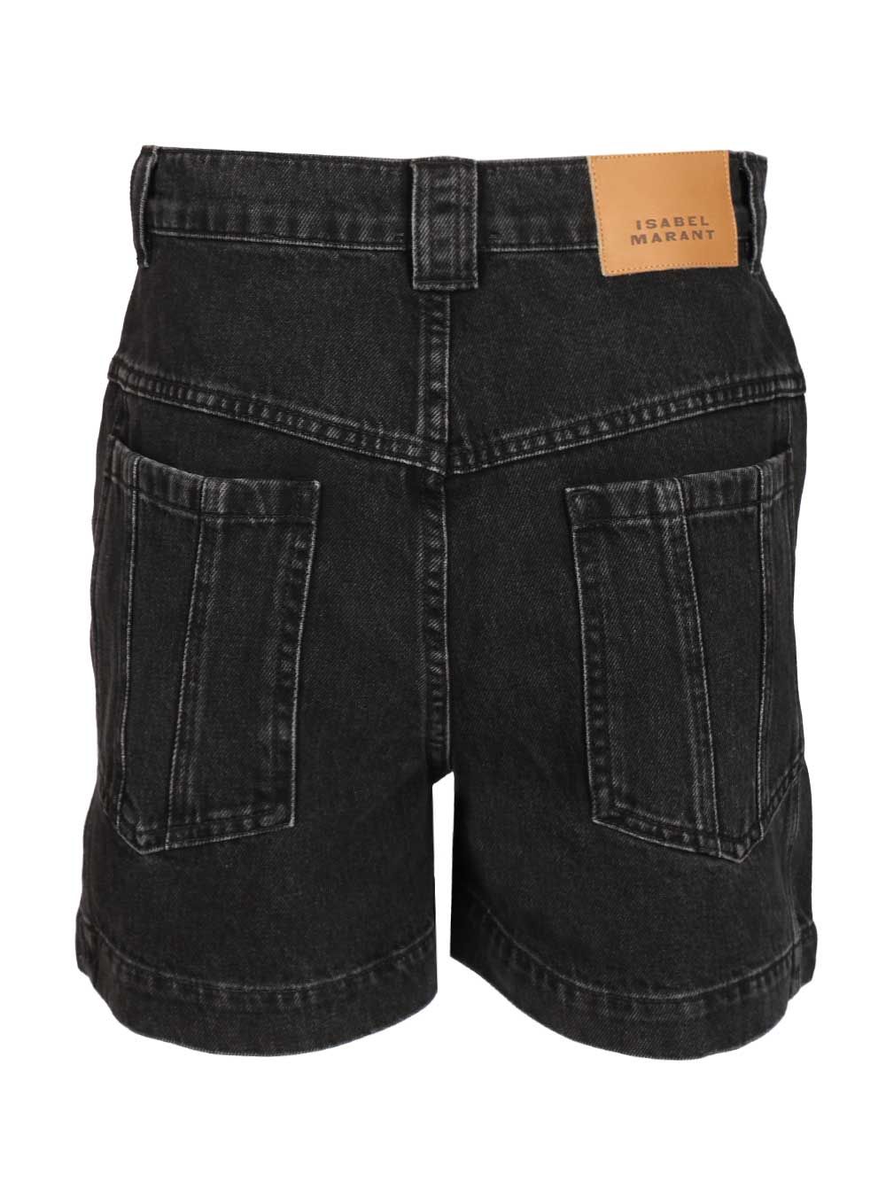 Marant Etoile Joely-Ga Trousers - Nero | 22aaf781a321564428bf707c60fc7ddd6915522a