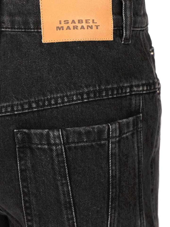 Marant Etoile Joely-Ga Trousers - Nero | 3d7482fa8136dea4d4b5df409aa26f505b951457