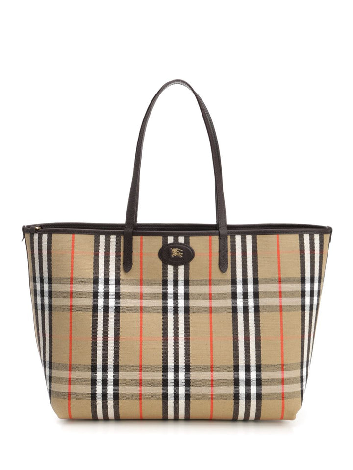 Burberry Reversible Tote Bag Handbags - Beige | 80f70d18d1e6380581a98855f0062e1ec4fce2e3