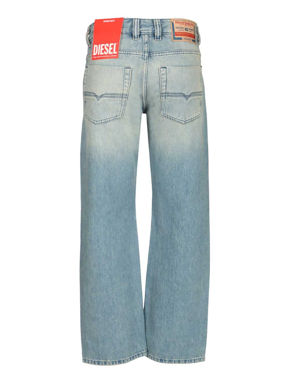 Diesel Regular Fit Jean Jeans - Blu | dd506f77698092ff316dc81d6e5d89f3e6e39e7c