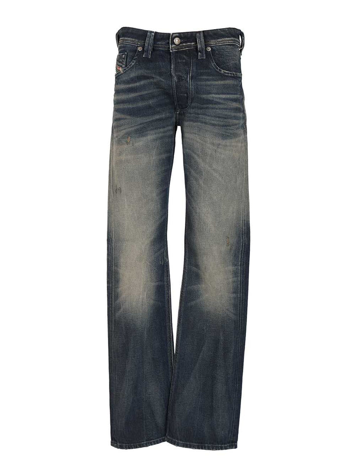 Diesel Straight Jeans - Blu | ec9d890b85540efc3b94c1037d662292cce6e63f