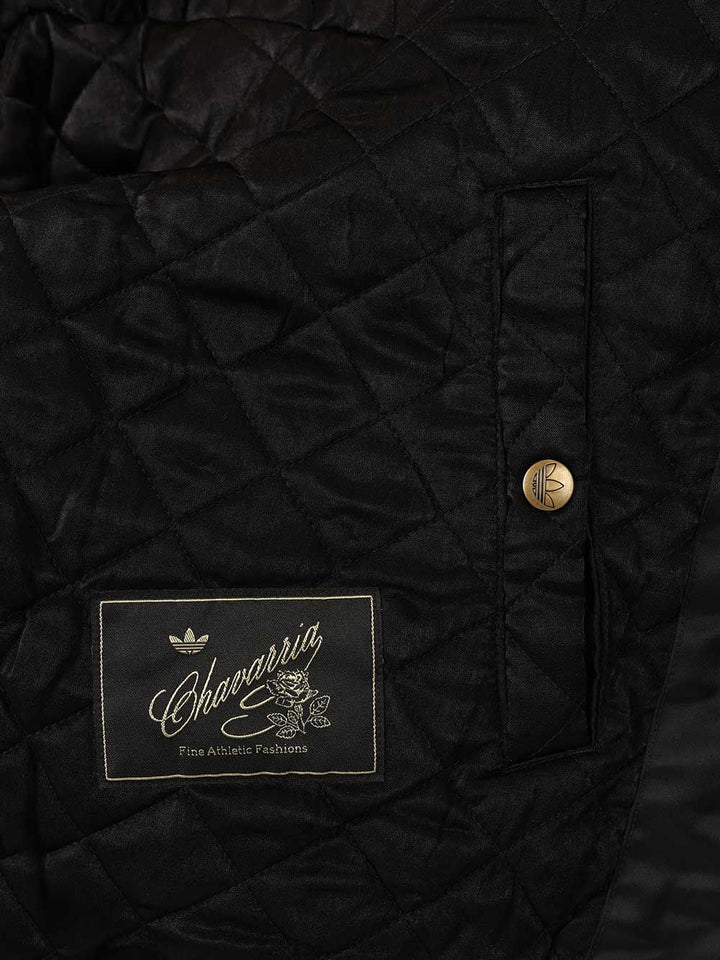 Adidas By Willy Chavarria Satin Bomber Jacket Giacche - Nero | 4802123e33b13c0fc6908fcfe071b3e9a145d4b2