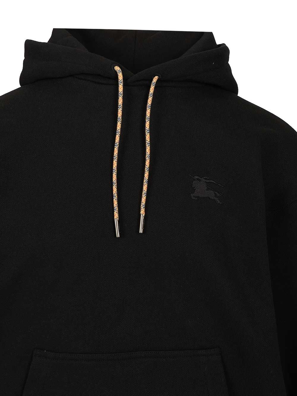Burberry Cotton Hoodie Sweatshirts - Nero | 59c3c329f394f6f78a7c43738b271f51842be24c