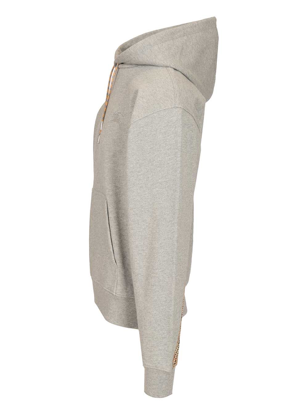 Burberry Cotton Hoodie Sweatshirts - Grey | 5c573fb253eb14f301cfb79803aa949c5e3c2340