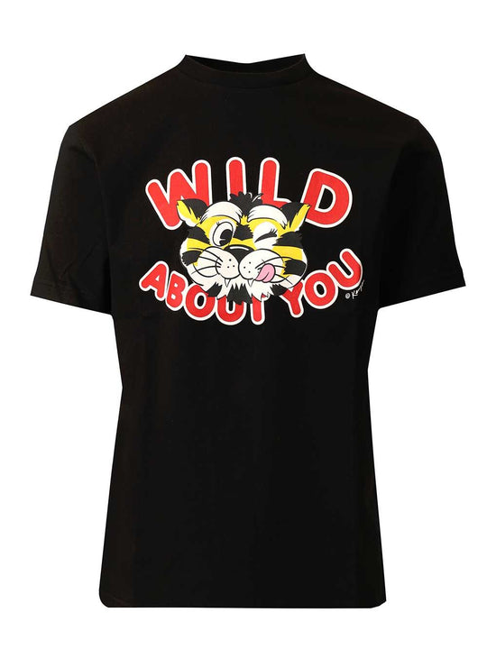 Wild Tiger T-Shirt Nero